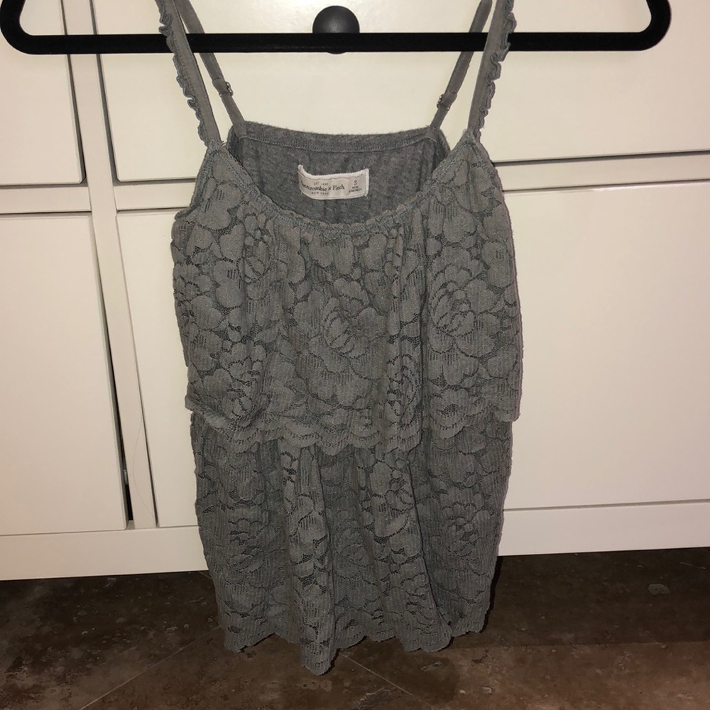 Abercrombie & Fitch Lace Tank Top
